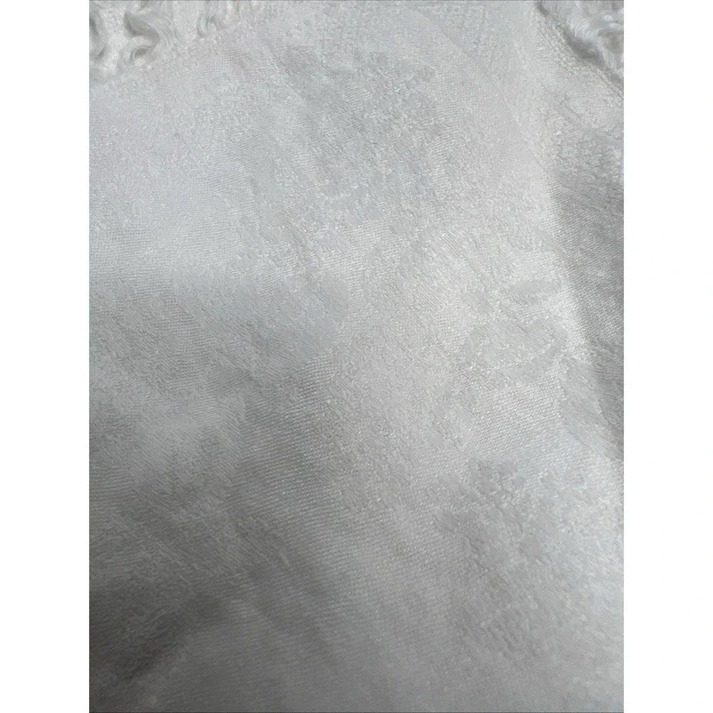 Antique Irish Brocade Fringed 13